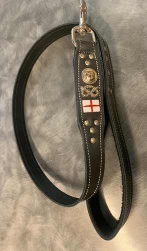 Leather dog lead - lead-dog,