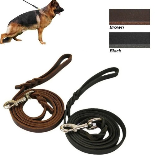 Genuine leather dog - leather,