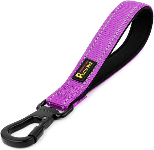 Short dog lead - with, padded