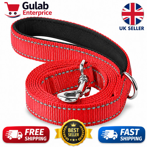 Nylon dog lead reflective - nylon,