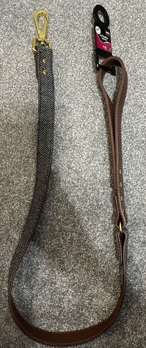 Tweed real leather - tweed,