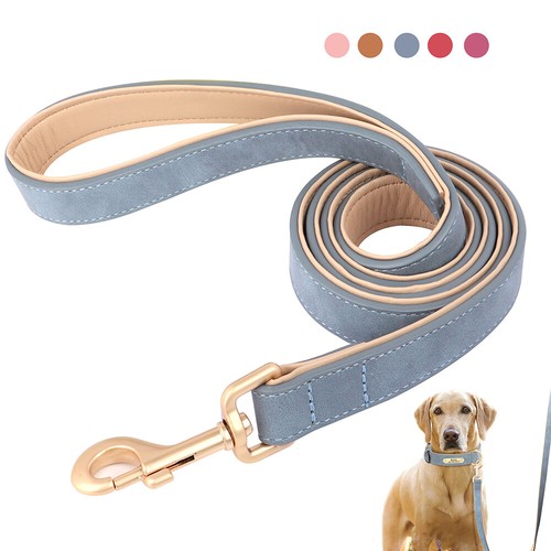 Heavy duty leather dog lead - heavy,
