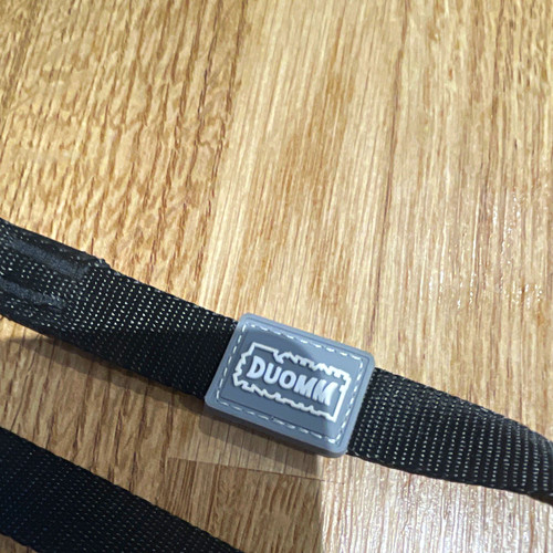 Duomm black nylon standard dog - black,