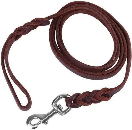 Genuine leather dog lead - genuine,