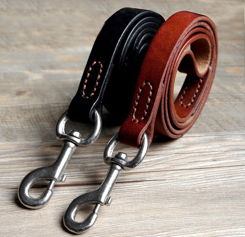 Best thick leather - dog, leads